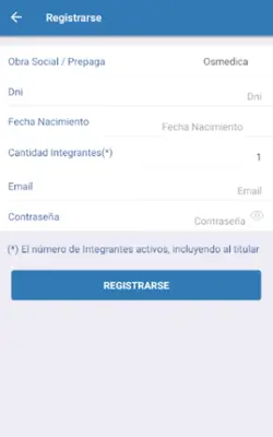 Credencial Digital OSMEDICA android App screenshot 3